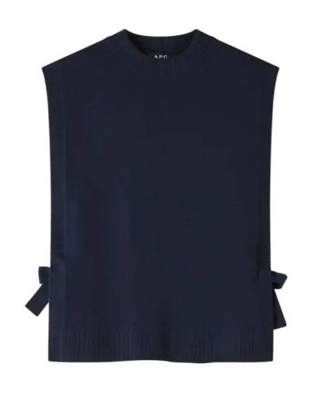 Margot Knitted Vest Dark Navy - A.P.C. - BALAAN 2