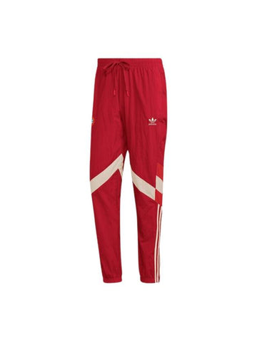 FC Bayern Originals Track Pants Active Maroon - ADIDAS - BALAAN 1