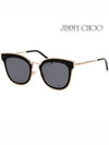 Sunglasses NILE S RHL 2K Women's Cat's Eye Suede Decoration Fashion - JIMMY CHOO - BALAAN 4