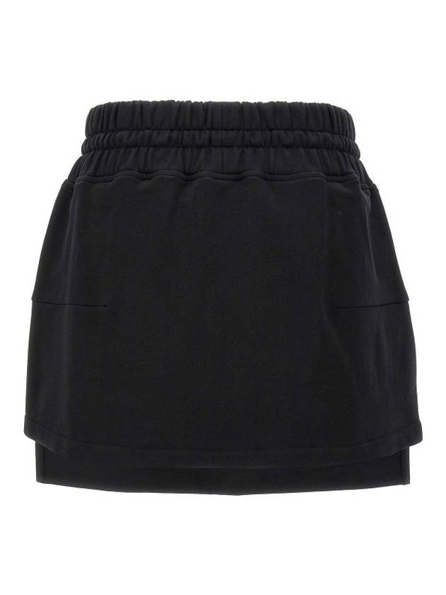 Logo A-Line Skirt Black - VIVIENNE WESTWOOD - BALAAN 3