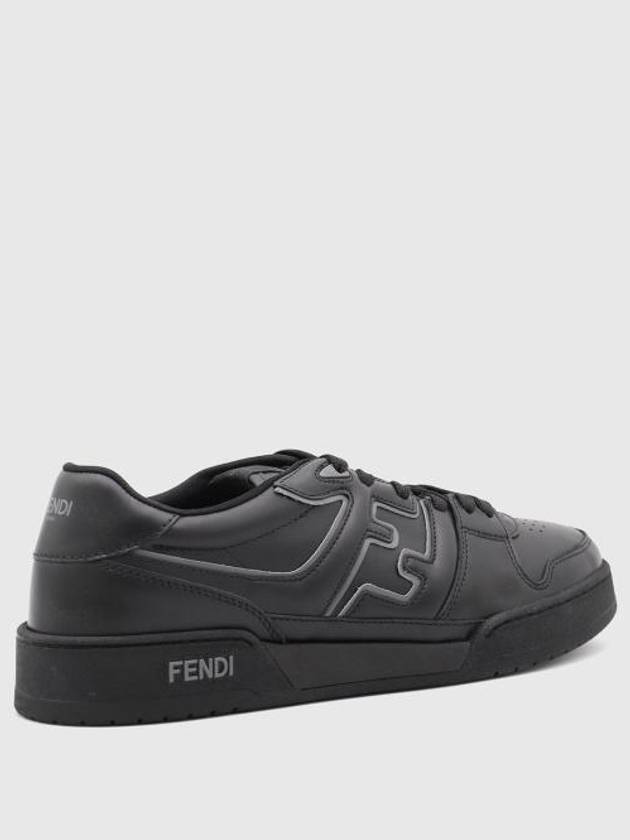 Match Low Top Sneakers Black - FENDI - BALAAN 3