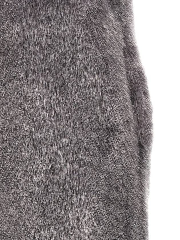 Philosophy Di Lorenzo Serafini Extra Long Faux Fur Vest - PHILOSOPHY DI LORENZO SERAFINI - BALAAN 4