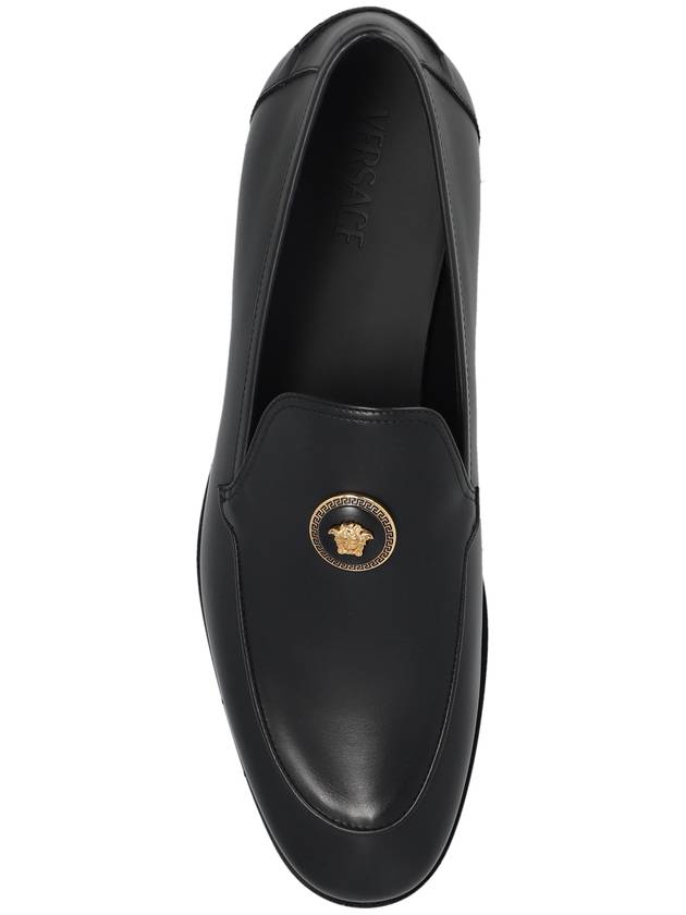 Medusa embellished leather loafers 10128731A00693 - VERSACE - BALAAN 7