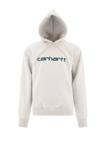 Men s WIP Hooded Sweatshirt Gray I030547 2IMXX - CARHARTT - BALAAN 2