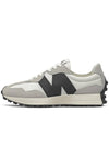 327 Sea Salt Low Top Sneakers Black White - NEW BALANCE - BALAAN 3