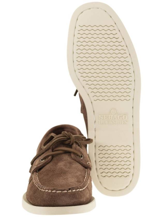 PORTLAND FLESH - Suede moccasin - SEBAGO - BALAAN 5