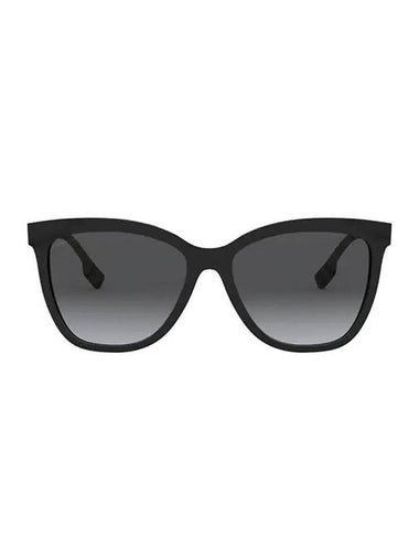 Eyewear Check Temple Cat-Eye Sunglasses Black - BURBERRY - BALAAN 1