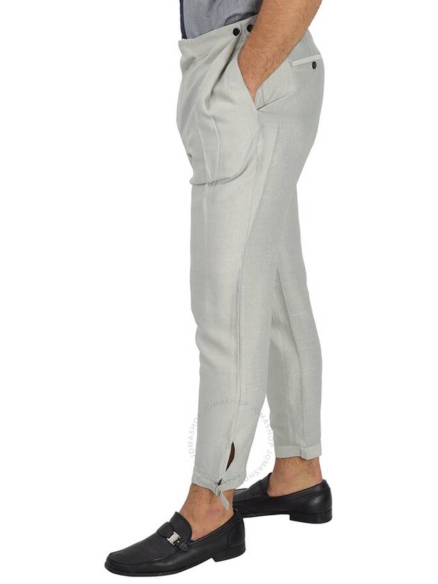 Emporio Armani Silver Pants, Brand Size 52 (Waist Size 36") - EMPORIO ARMANI - BALAAN 2