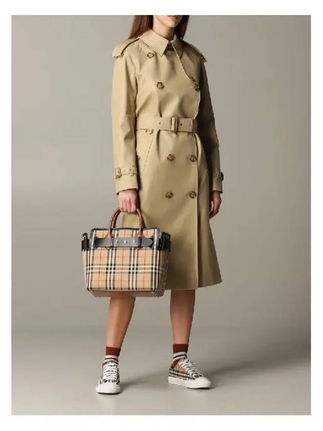 Gabardine Trench Coat Beige - BURBERRY - BALAAN 9