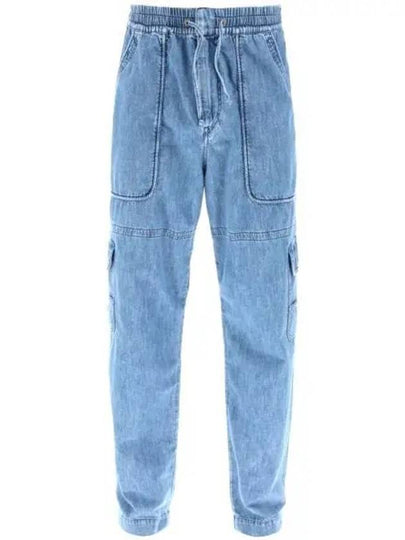 Vanni Cargo Denim Jeans Blue - ISABEL MARANT - BALAAN 2