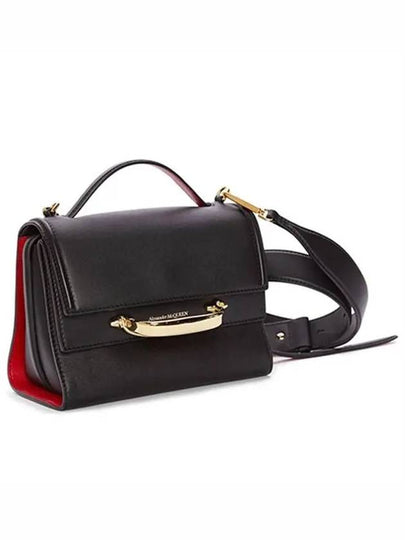 The Story Leather Shoulder Bag Black - ALEXANDER MCQUEEN - BALAAN 2