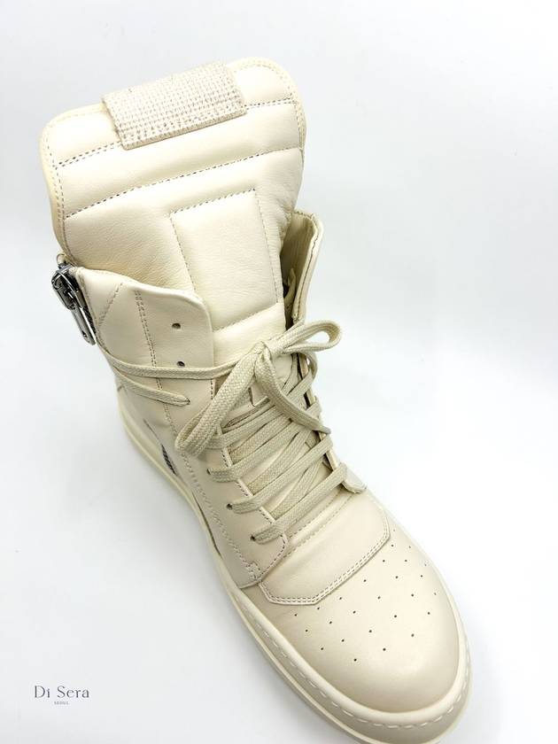 Geobasket High Top Sneakers Milk - RICK OWENS - BALAAN 3