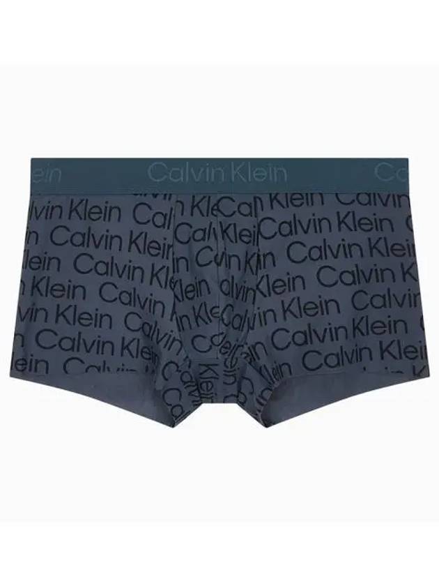 UNDERWEAR Men s CK Black Print Low Rise Trunks NB4061PUZ - CALVIN KLEIN - BALAAN 1