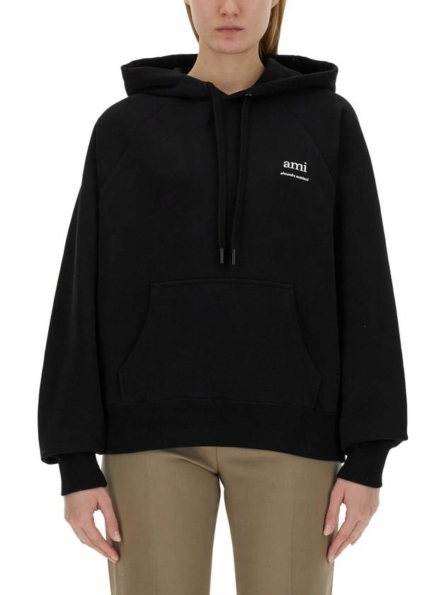 Alexandre Mattiussi Hoodie Black - AMI - BALAAN 3