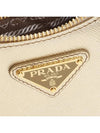 Re-Edition Saffiano Leather Mini Bag Gold - PRADA - BALAAN 6