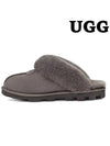 Women's Coquette Slippers Dark Grey - UGG - BALAAN 2