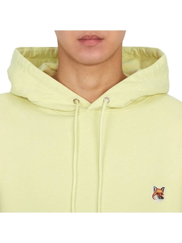 Fox Head Patch Regular Hoodie Chalk Yellow - MAISON KITSUNE - BALAAN 6