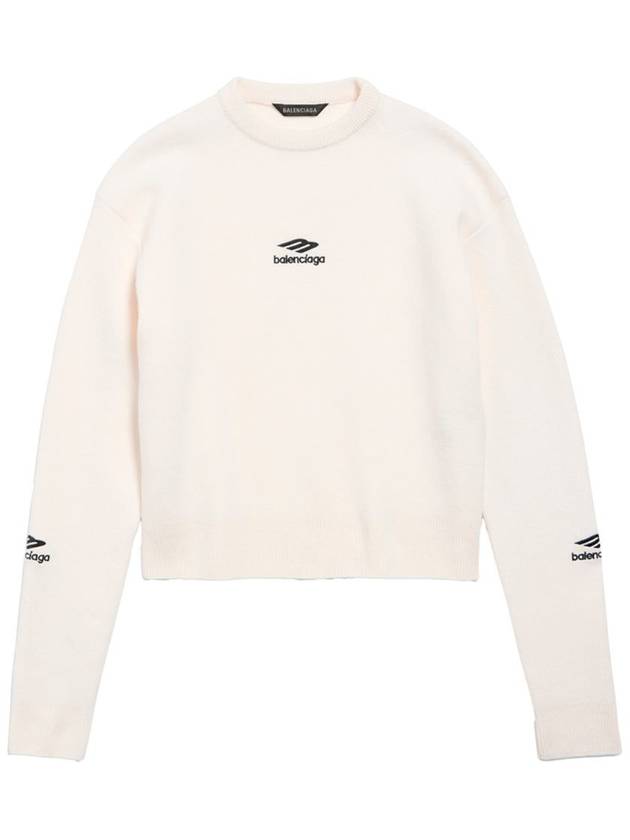 Balenciaga Wool Knitted Ski Crewneck Clothing - BALENCIAGA - BALAAN 1