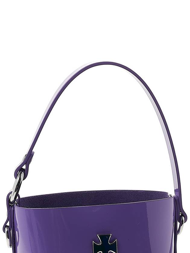 Daisy Drawstring Bucket Bag Purple - VIVIENNE WESTWOOD - BALAAN 9