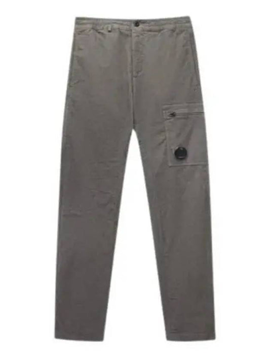 Corduroy Lens Cargo Straight Pants Grey - CP COMPANY - BALAAN 2