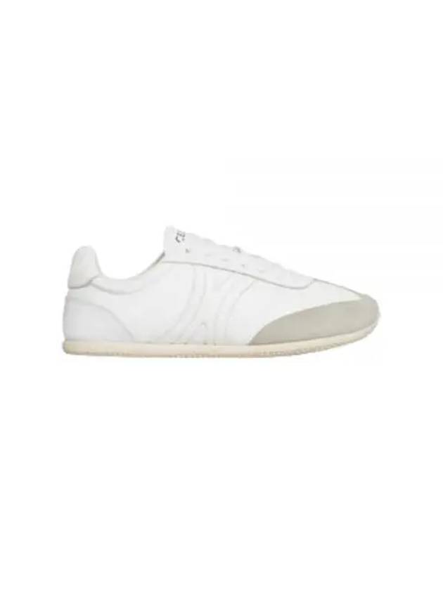 JoGGer Lace Up Low Top Sneakers White - CELINE - BALAAN 2