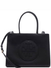 Ella Eco Small Tote Bag Black - TORY BURCH - BALAAN 3