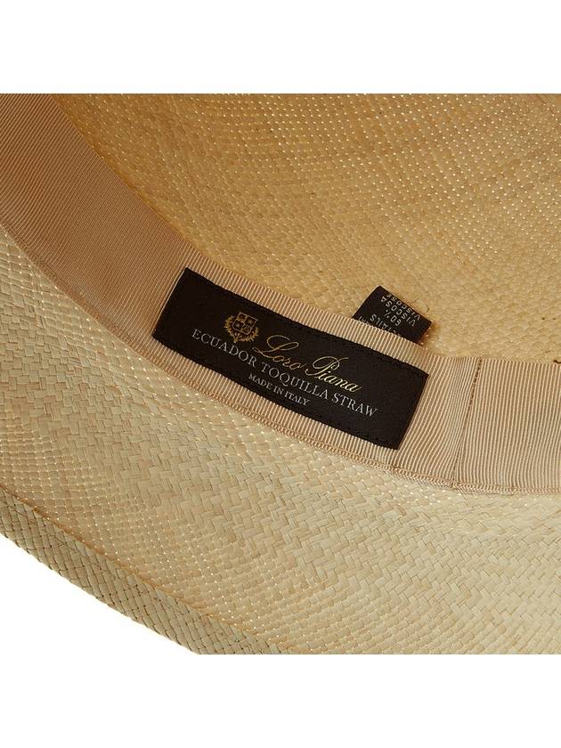 Women's Tiana Straw Bucket Hat Natural - LORO PIANA - BALAAN 9