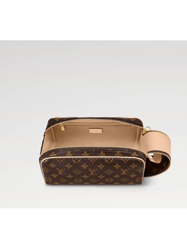 Dopp Kit Toilet Monogram Canvas Pouch Bag Brown - LOUIS VUITTON - BALAAN 4