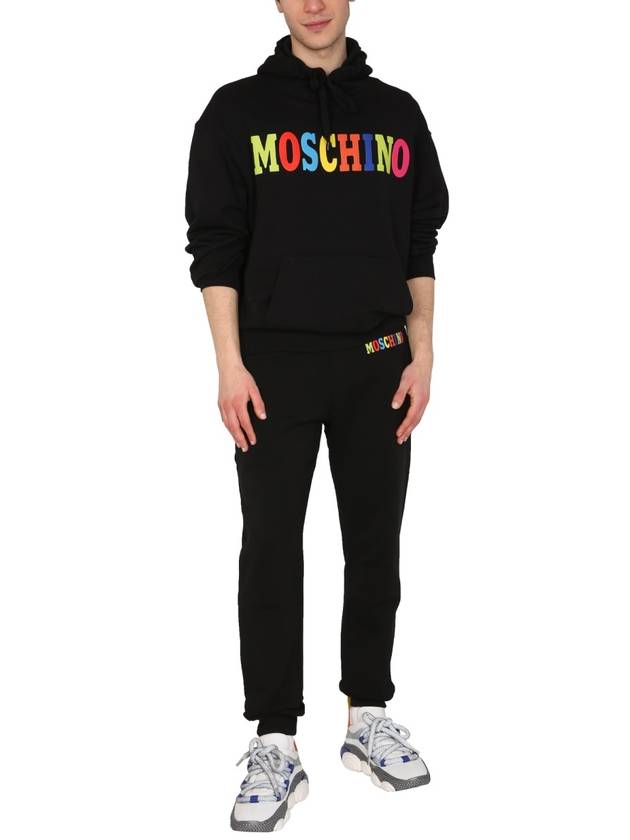 Multicolor Logo Jogging Pants 034902281555 B0040178678 - MOSCHINO - BALAAN 3