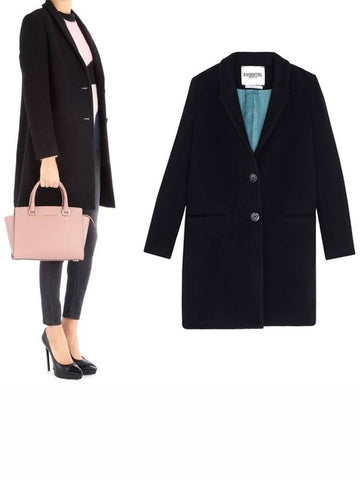 Essential Antwerp KIZZY2 Wool Coat BL24 - ESSENTIEL ANTWERP - BALAAN 1