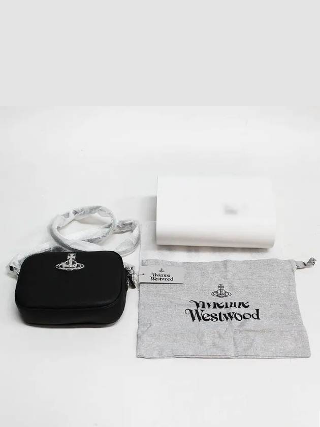 Orb Plaque Camera Cross Bag Black - VIVIENNE WESTWOOD - BALAAN 8