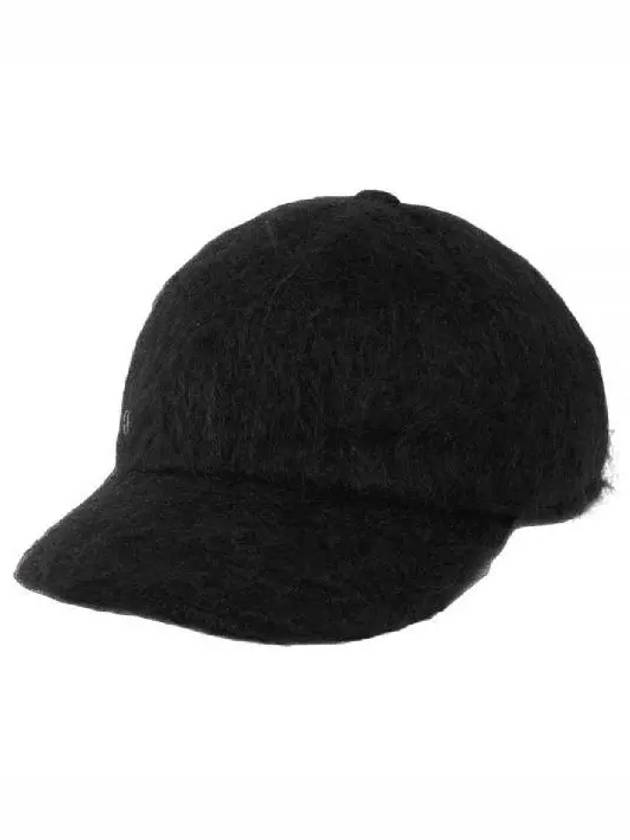 Double G Mohair Ball Cap Black - GUCCI - BALAAN 2