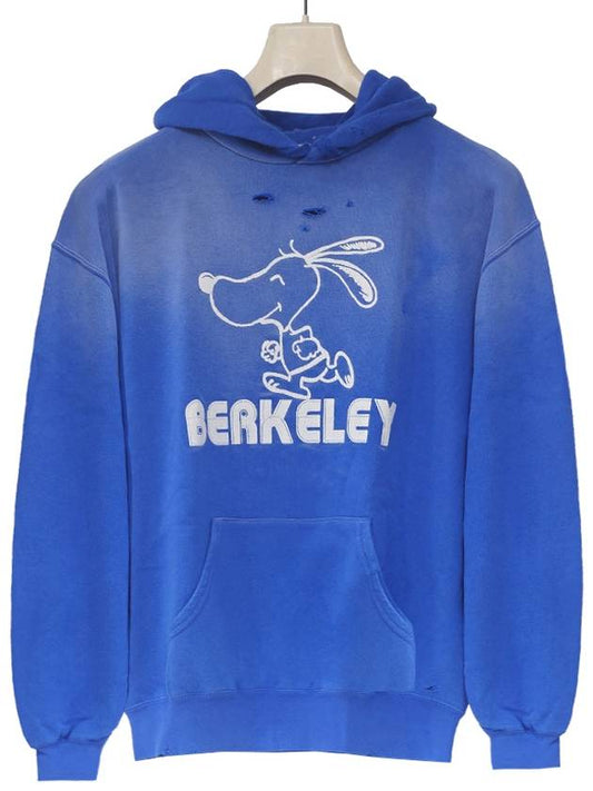 Snoopy hoodie sweatshirt FC BERKELEY FABRRO BROKEN ROYAL WDC013 - WILD DONKEY - BALAAN 1