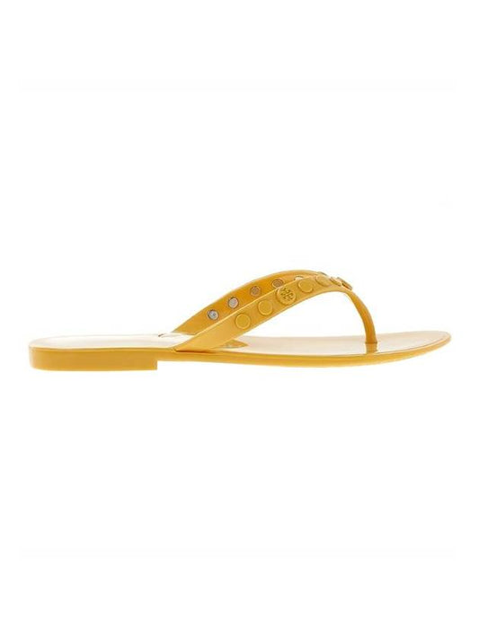 Studded Jelly Flip Flops Sunburst - TORY BURCH - BALAAN.