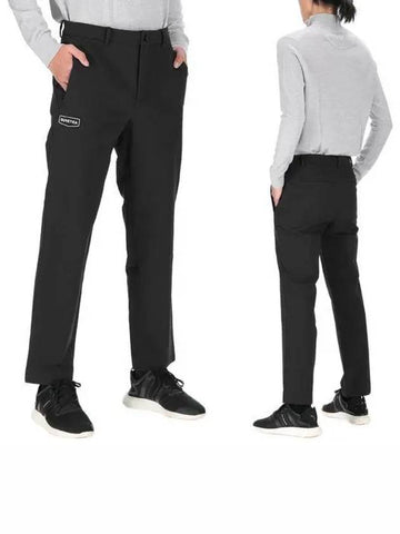 Rocaforte logo VUPT11234K0001 BKS straight pants golf pants _ 992245 - DUVETICA - BALAAN 1