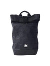 Originals 3D Roll Up Backpack Black - ADIDAS - BALAAN 1