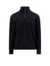 Metropolis Series Stretch Fleece Reverse Sweatshirt Black - CP COMPANY - BALAAN 2