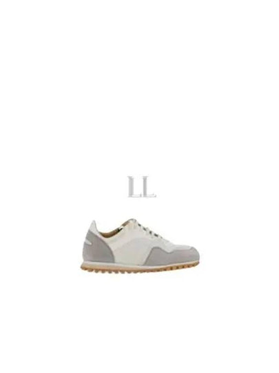 Men's Trail Leather Low Top Sneakers Light Grey - SPALWART - BALAAN 2