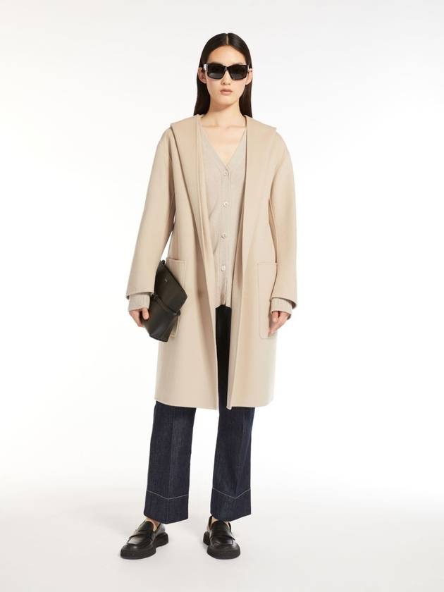 24SS PRISCILLA Virgin Hooded Wool Belt Coat 064 Natural Beige IT36 IT38 IT40 IT4290110741 064 - MAX MARA - BALAAN 3