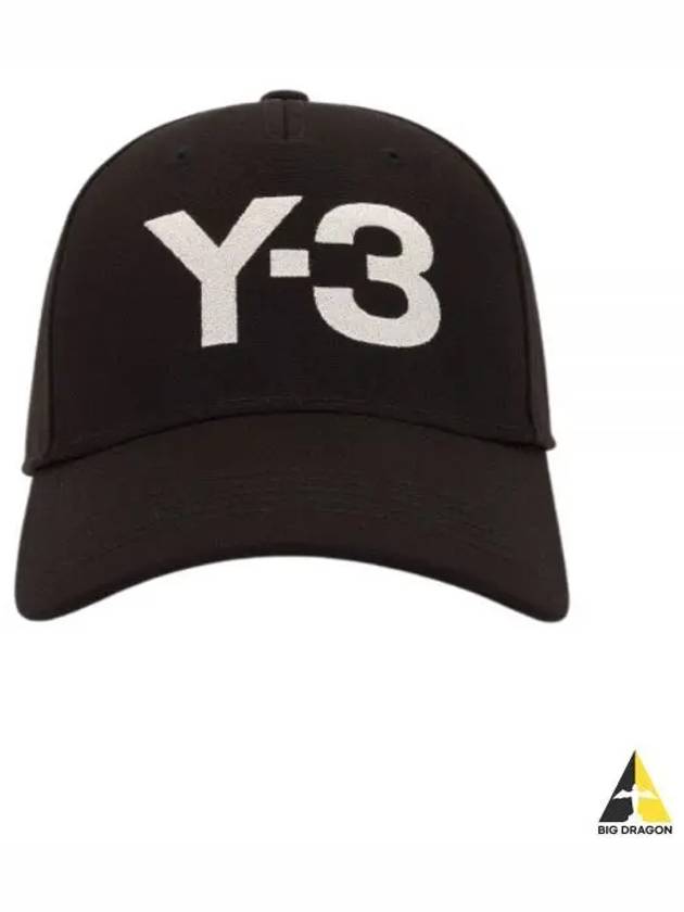 Embroidered Logo Ball Cap Black - Y-3 - BALAAN 2