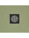 Men's Logo Patch Lining Short Sleeve Polo Shirt Sage Green - STONE ISLAND - BALAAN 5