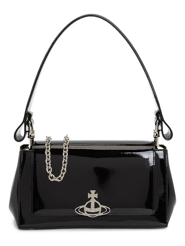 Hazel Medium Shoulder Bag Black - VIVIENNE WESTWOOD - BALAAN 2