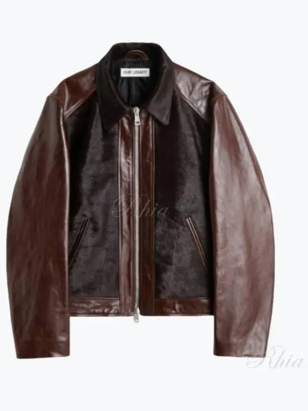 Andalou leather jacket - OUR LEGACY - BALAAN 2