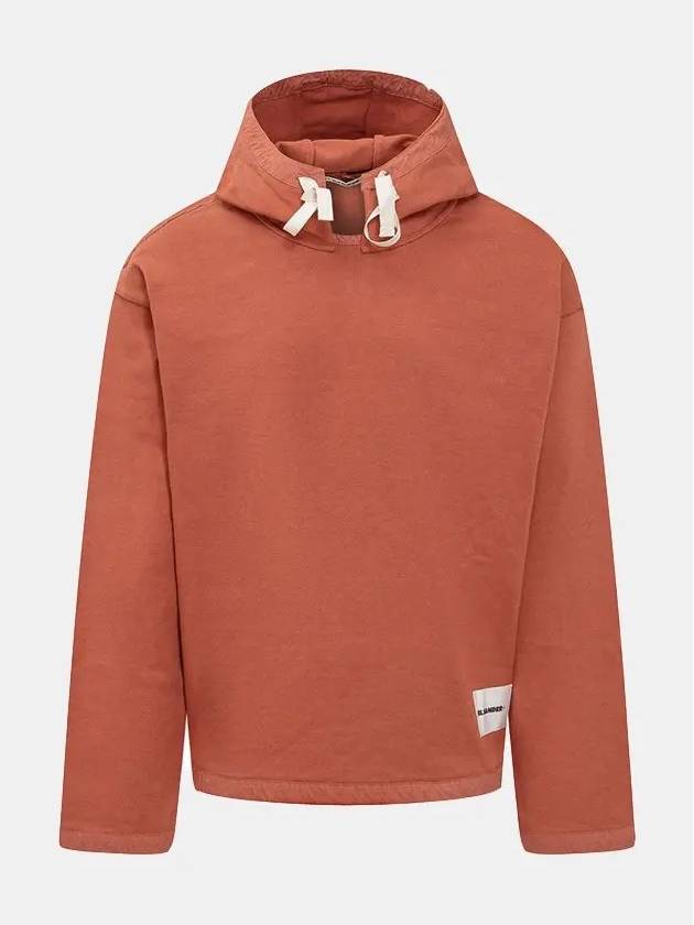 Logo Patch Hoodie Red - JIL SANDER - BALAAN 3