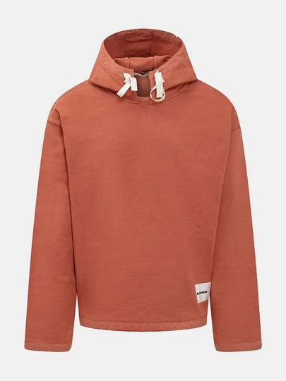 Logo Patch Hoodie Red - JIL SANDER - BALAAN 2