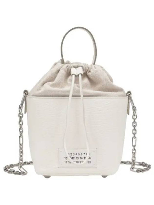 bucket bag white cross - MAISON MARGIELA - BALAAN 1