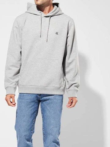 CK small logo brushed unisex hoodie - CALVIN KLEIN - BALAAN 1