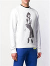 MJ Print Sweatshirt White - OFF WHITE - BALAAN 4