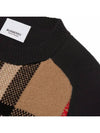 Kids Women s Check Sweater Dress Brown 8046103 - BURBERRY - BALAAN 4