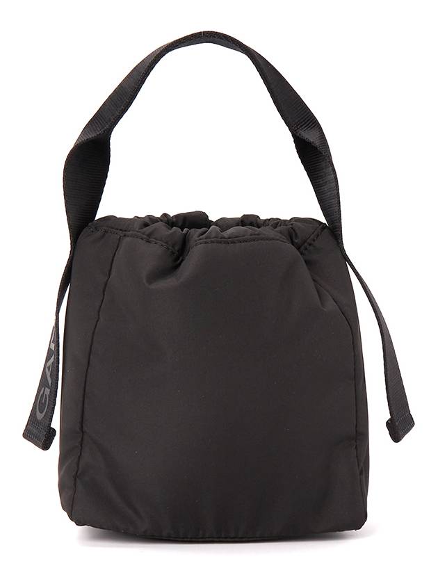 Tech Logo Bucket Bag Black - GANNI - BALAAN 4